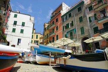 Fototapeta na wymiar Riomaggiore Cinque Terre 13