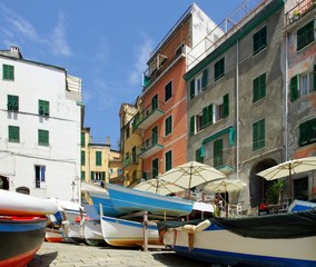 Fototapeta na wymiar Cinque Terre Riomaggiore 14
