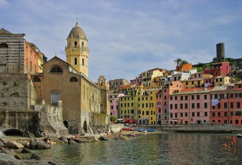 Fototapeta na wymiar Cinque Terre Vernazza 02