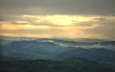 Landscape. San Marino