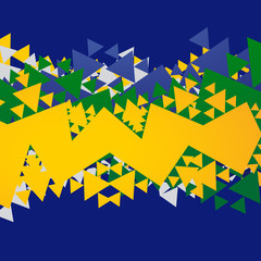 abstract brasil background