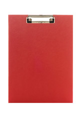 Red clipboard