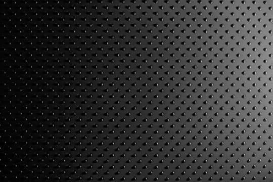 Black leather dot background