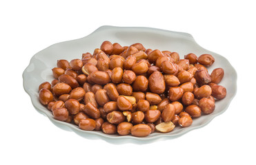Fried peanuts heap