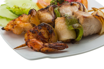 Seafood barbeque