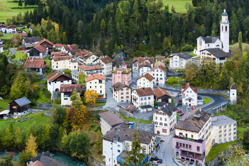 Tiefencastel, canton Graubunden, Switzerland