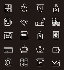 Money icons