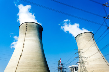 Cooling tower in power plant