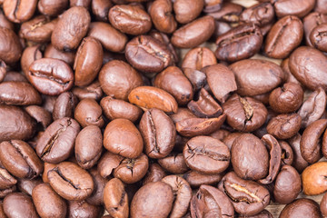 Natural coffee background