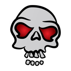 Vector skull