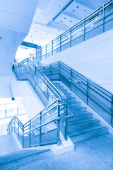 Fototapeta premium empty corridor in the modern office building.