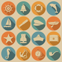 Sea icons.