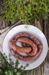 bratwurst, grillwurst, grillen