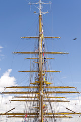 Masts of a Tall Ship