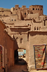 Ouarzazate city in Morocco, Africa