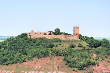 Fototapeta premium Burg Gleichen - Drei Gleichen Burgen