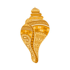 Decorated Shankh (conch)