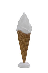 Isolated ice cream