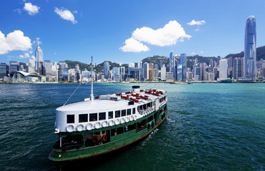 HongKong Harbour - obrazy, fototapety, plakaty