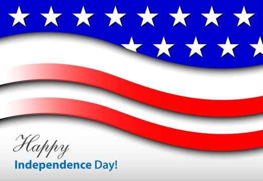 happy independence day – card