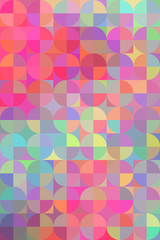 geometric circle background