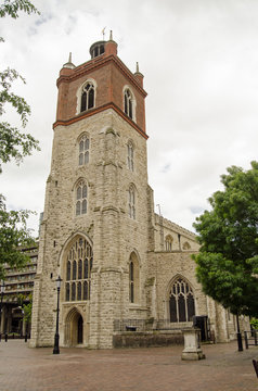 St Giles Cripplegate church, London