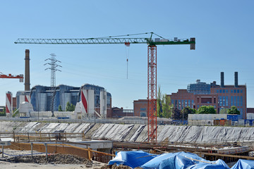 construction site- Łódź Fabryczna