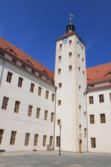 Schlosshof in Pretzsch /Elbe