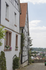 historic woodframe house