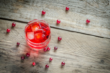 Cranberry juice © alex9500