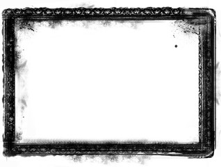Grunge retro style frame for your projects