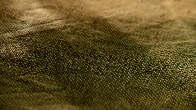 background of old  sack with light and shadow,panning