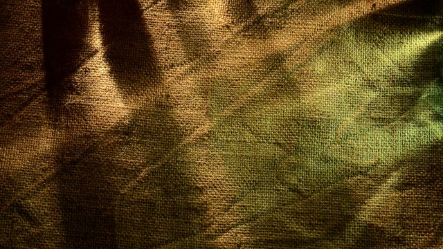 background of old  sack with light and shadow,locked down