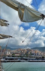 Genova from a boat