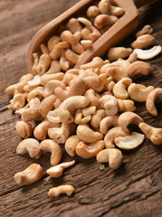 cashew with salt