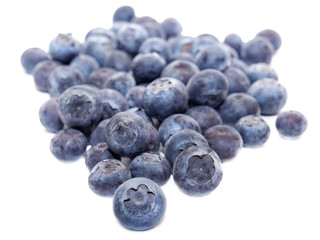 Blueberry isolated on white background