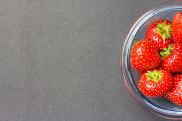 Strawberries with cream