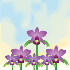 Stylish Flower Illustration Isolated On Background