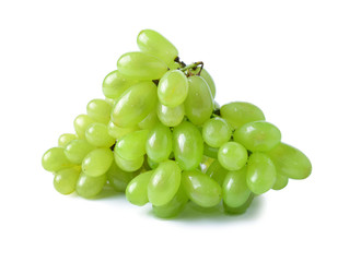 Fresh green grapes