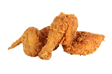 Close up Fresh fried chicken