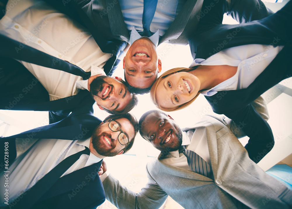 Canvas Prints Multi-ethnic business team