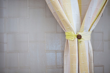 curtain background and decoration
