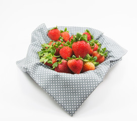 Strawberry isolatred on white background