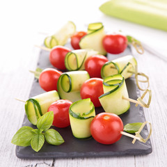 vegetable kebab
