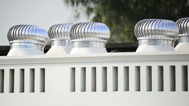 Air Ventilation on the roof HD 1920x1080