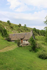 Fototapeta na wymiar Paysage en Auvergne.