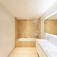 Fototapeta na wymiar interior modern bathroom