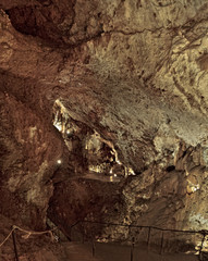 the cave of Draye white, park of Vercors, France