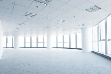 hall of modern office building