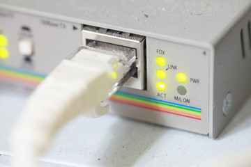 Fiber Wire connected Internet on Hup